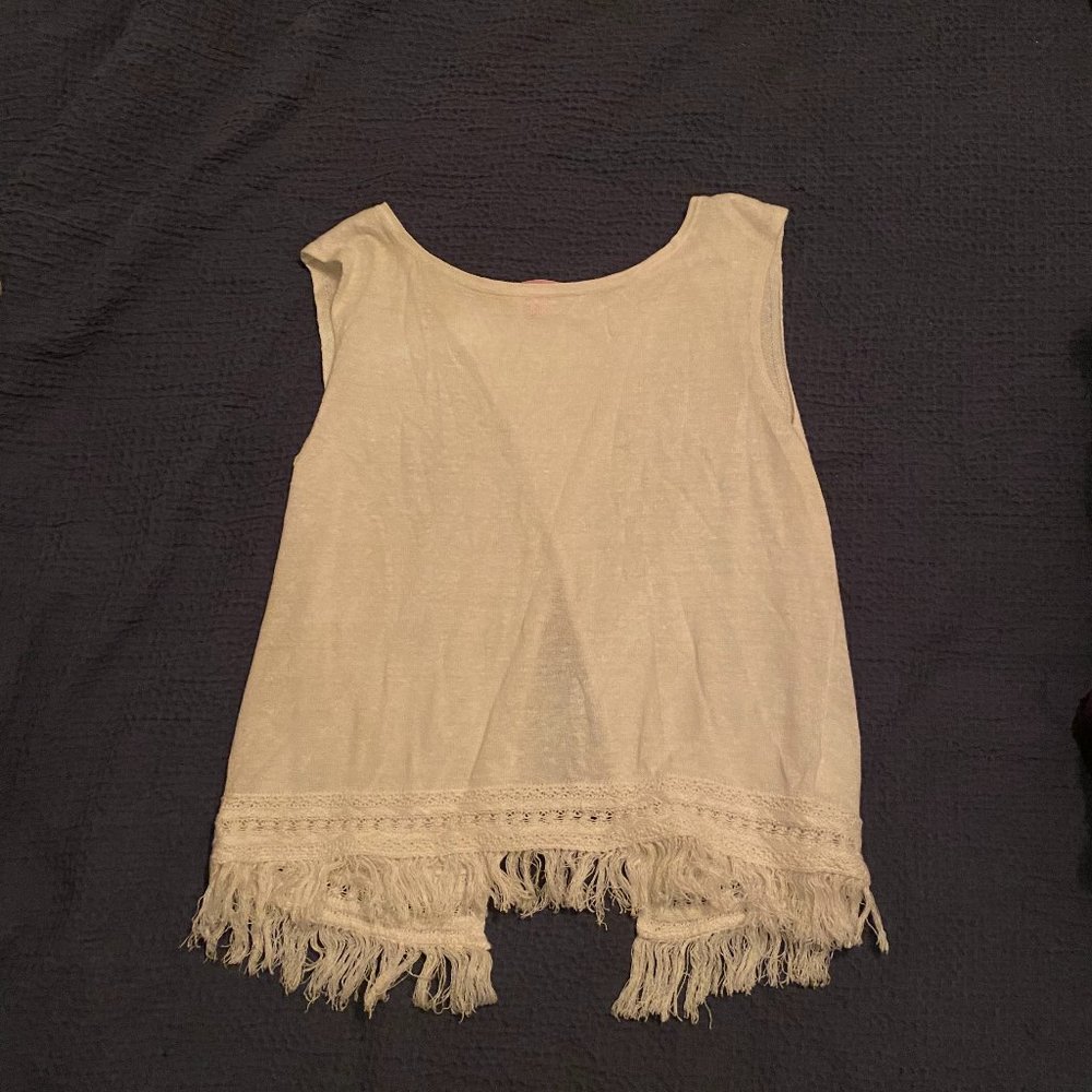 Lilly Pulitzer Open Back Tank Top
